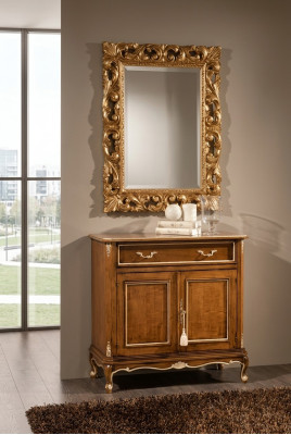 Woonkamer meubels Bruine dressoir Houten dressoir Tweedeurs lade