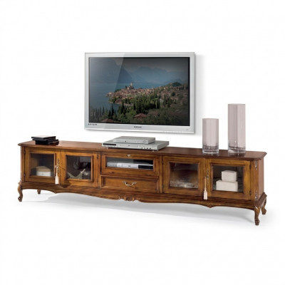Exclusieve meubels Klassieke stijl Hout luxueus TV-standaard Lowboard
