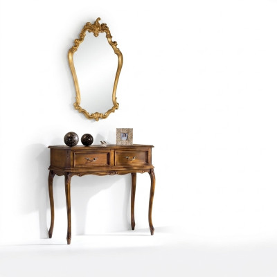 Klassieke console Moderne houten meubels Bruin Slaapkamermeubels
