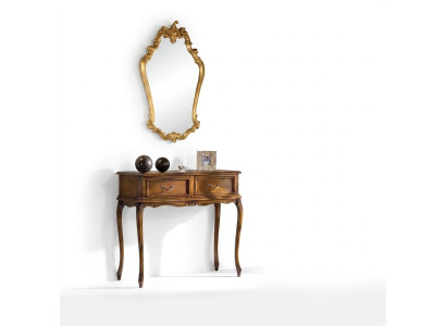 Klassieke console Moderne houten meubels Bruin Slaapkamermeubels