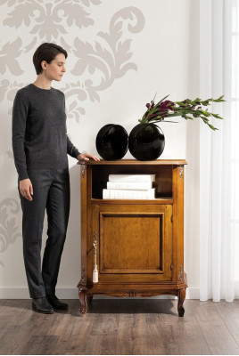 Klassieke luxe kleine commode bijzettafel lade slaapkamer