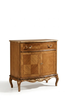 Bruine Klassieke commode Woonkamer meubels Hout Inrichting Dressoir