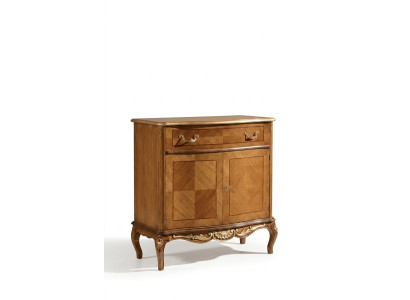 Bruine Klassieke commode Woonkamer meubels Hout Inrichting Dressoir
