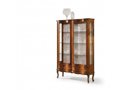 Luxe vitrinekast meubels kasten inrichting glazen kast plank nieuw