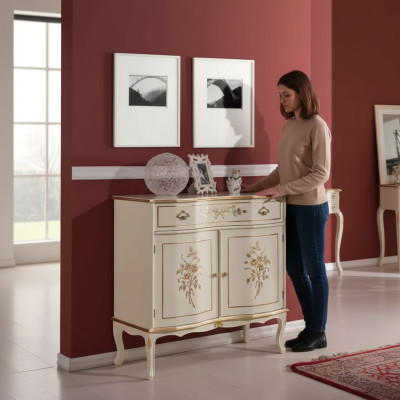 Luxe bruine dressoirlamp lade meubels houten kast Nieuw