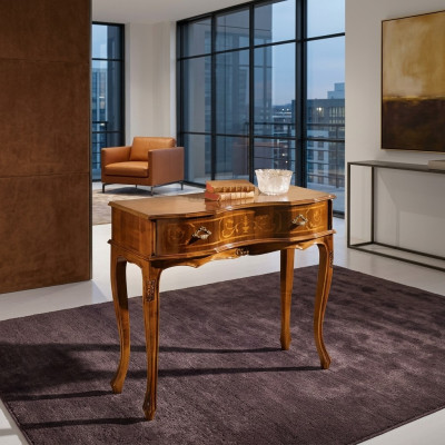 Klassieke console tafel Luxe houten meubels Slaapkamer bijzettafel meubels