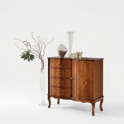 Klassieke ladenkast Luxe opbergconsole met ladenontwerp