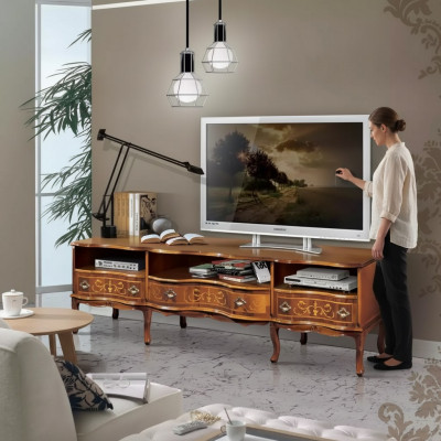 TV-meubel commode klassiek houten meubeldesign RTV-standaard meubels commodes