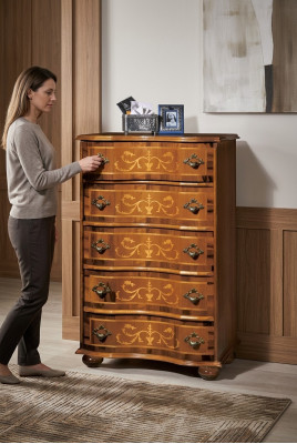 Klassieke designer houten commode woonkamer meubels met ladenconsole