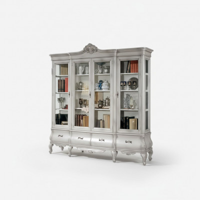 Elegante boekenkast in de studeerkamer Bestelling planken Kasten