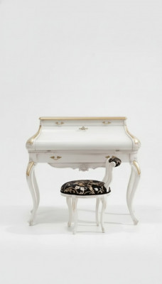 Make-up tafel wit Luxe console dressoir Hout klassiek ontwerp