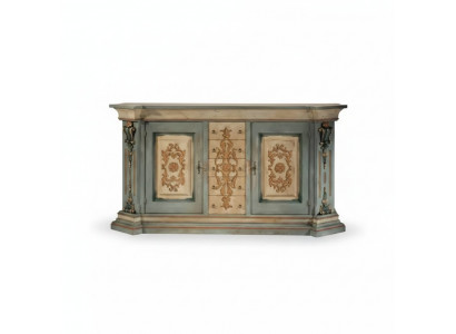 Klassieke massief houten dressoir luxe ladenkast dressoir woonkamer meubels