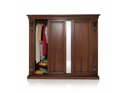 Slaapkamer kledingkast meubels Luxe Massief houten kasten Design Nieuw