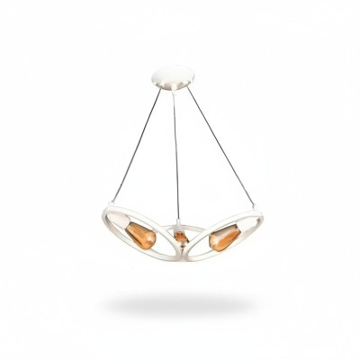 Plafondverlichting kroonluchter kroonluchter plafondlamp lamp modern wit nieuw