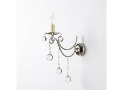 Wandlamp Wandlampen Wandlamp Kroonluchter Wand Lampen Zilver Kristal