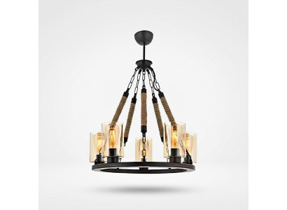 Plafondlamp kroonluchter kroonluchter plafondlamp lampen glas zwart