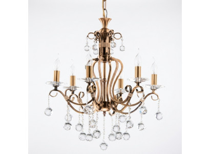 Luxe plafondlamp kroonluchter plafondlamp goud kristal kunst