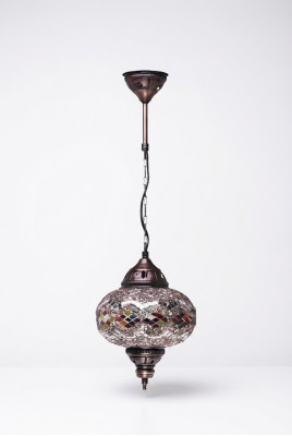 Plafondlamp kroonluchter kroonluchter hanglamp lampen glas zilver nieuw