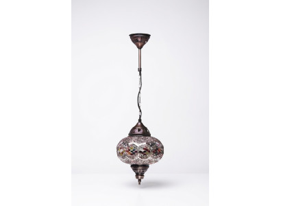 Plafondlamp kroonluchter kroonluchter hanglamp lampen glas zilver nieuw