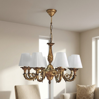 Plafondlamp Kandelaar Kroonluchter Plafondlamp Lampen Zink Goud Lamp