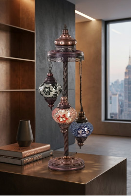 Tafellamp Tafellamp Lamp Verlichting Luxe Meerkleurig Lampen Glas