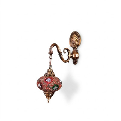Wandlamp Wandlamp Wandlampen Kunstluchter Wandlampen Goud Glas