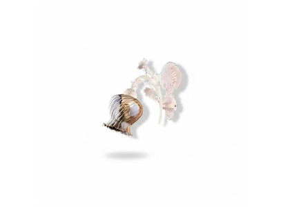 Wandlamp Wandlamp Bloem wandlamp kroonluchter wandlamp glas wit