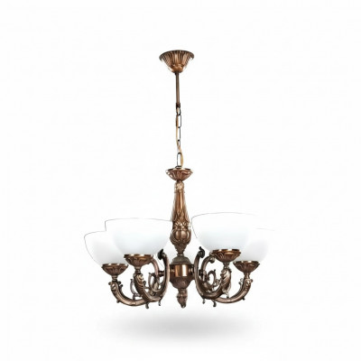 Plafondlamp Kandelaar Hanglamp Antieke Kroonluchter Lamp Glas Goud