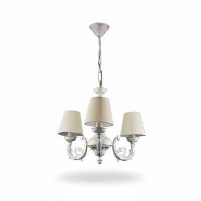Kroonluchter Plafondlamp Luster Plafondlamp Lampen Zink Wit Kunst