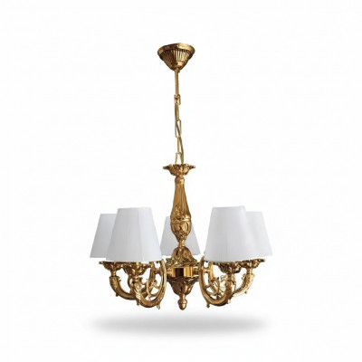 Luster kroonluchter plafondlamp plafondlamp lampen zink goud kunst