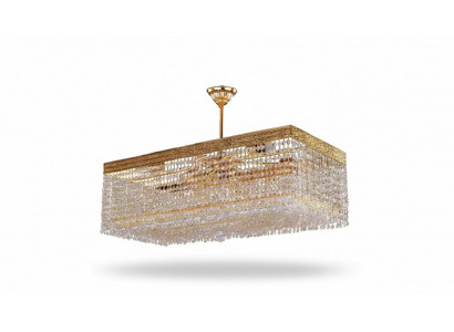 Luxe luchter plafondlamp kroonluchter plafondlamp goud kristallen lamp