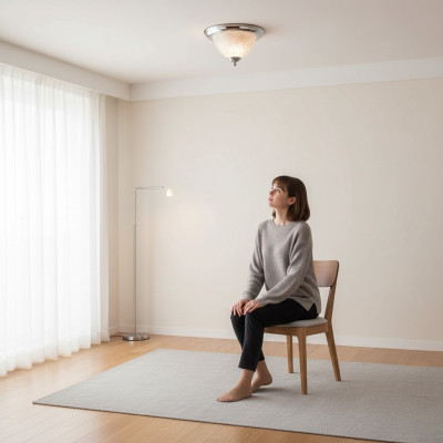 Lampen Kroonluchter Plafondlamp Kroonluchter Plafondlamp Zilver Glas Nieuw