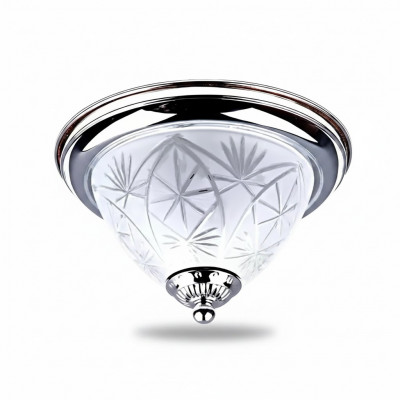 Lampen Kroonluchter Plafondlamp Kroonluchter Plafondlamp Zilver Glas Nieuw