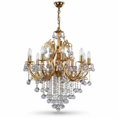 Luxe kroonluchter van kristal plafondlamp hanglamp gouden lamp