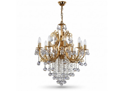 Luxe kroonluchter van kristal plafondlamp hanglamp gouden lamp