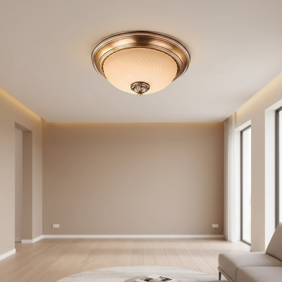 Lampen Lüster Plafondlicht Kroonluchter Plafonnière Goud Glas Nieuw