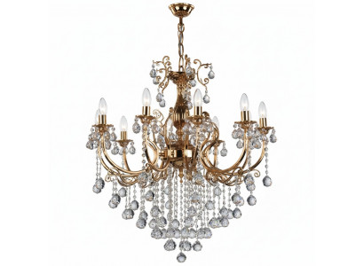 Luxe lamp plafondlamp kroonluchter plafondlamp kristal goud
