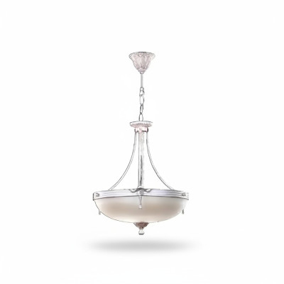Kroonluchter Plafondlamp Luster Moderne Plafondlamp Beige Glas Lampen