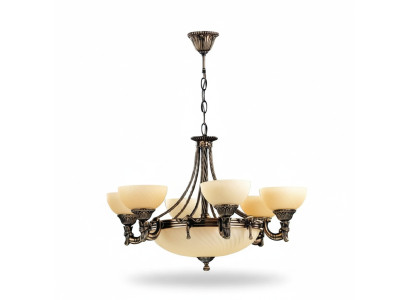 Kroonluchter Plafondlamp Modern Kroonluchter Plafondlamp Beige Glaslamp