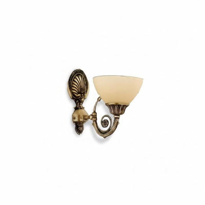 Wandlamp Wandlampen Goud Wandlamp Kroonluchter Wand Lampen Beige Glas