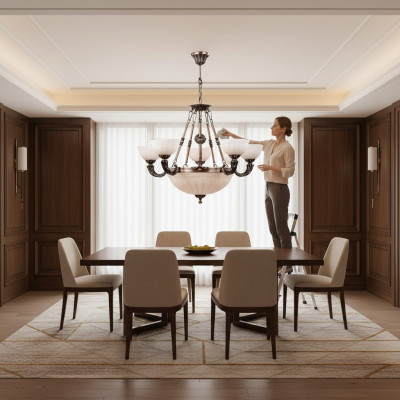 Hanglamp Wit Plafondlamp Kroonluchter Glas Kunst
