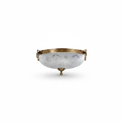 Luster Plafondlamp Hanglamp Grijs Lamp Kroonluchter Glas Goud
