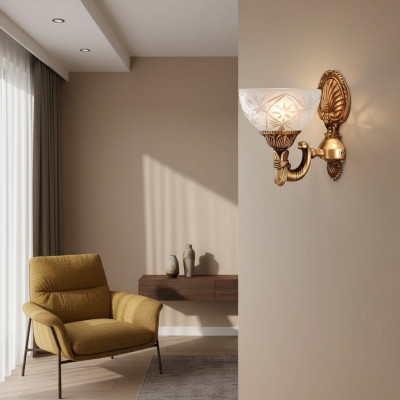 Wandlamp Wandlampen Art Wandlamp Luchter Wandlampen Glas Goud