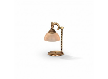 Tafellamp Tafellamp Lamp Verlichting Kunstglas Goud Lampen Tafel