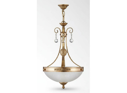 Lamp Plafondlamp Kroonluchter Plafondlamp Kandelaar Glas Goud Grijs