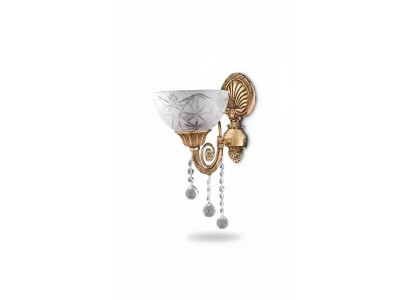 Wandlamp Wandlampen Goud Wandlamp Kroonluchter Wandlampen Grijs Glas