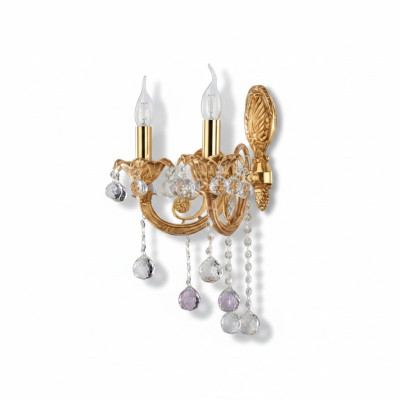 Wandlamp Wandlamp Wandlampen Type Kroonluchter Muur Lamp Goud Kristal