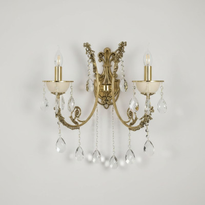 Wandlamp Wandlamp wandlampen Art chandelier wandlamp Goud Kristal