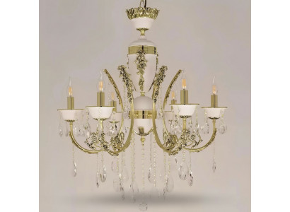 Luxe kroonluchter plafondlamp kroonluchter plafondlamp goud kristal 60x100cm.