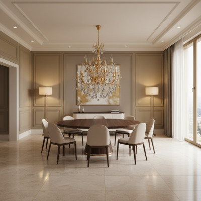 Plafondlamp Luxe Kroonluchter Plafonnière Luster Goud Kristal 75x125